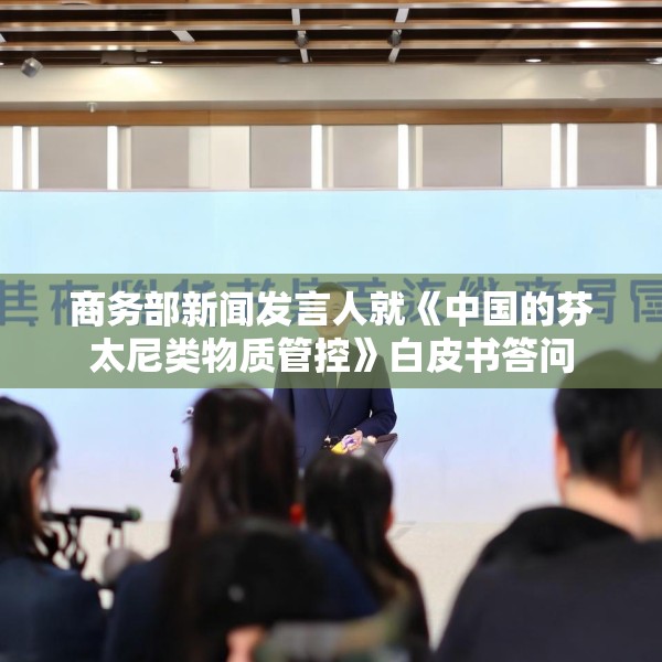商务部新闻发言人就《中国的芬太尼类物质管控》白皮书答问