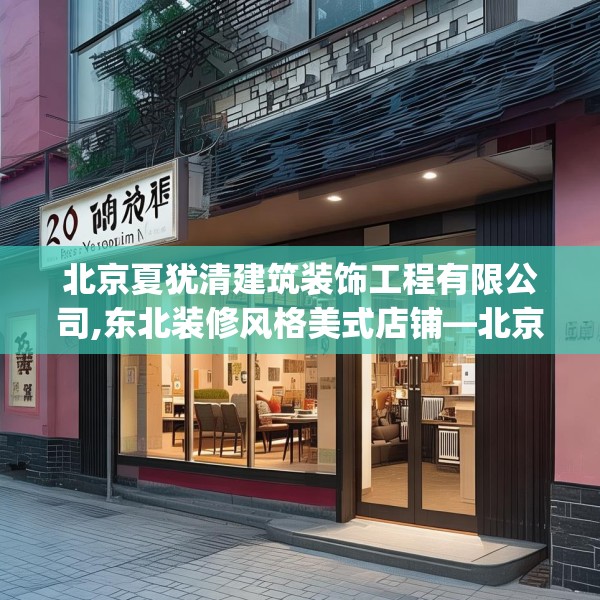北京夏犹清建筑装饰工程有限公司,东北装修风格美式店铺—北京夏犹清建筑装饰工程有限公司270.a146b147c150fgy.157nbn
