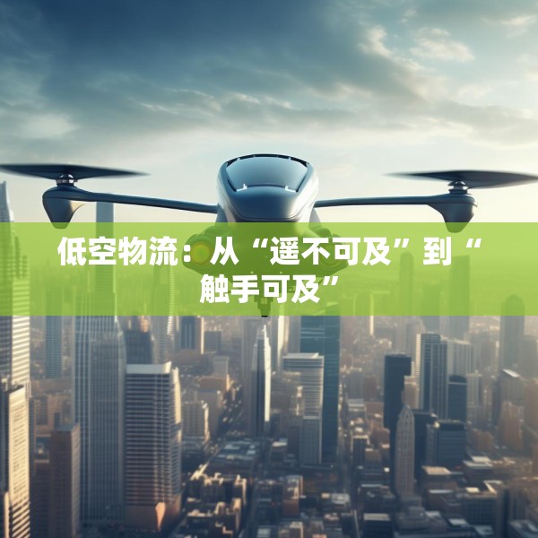 低空物流：从“遥不可及”到“触手可及”