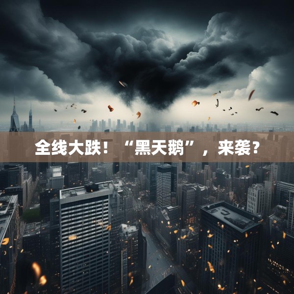 全线大跌！“黑天鹅”，来袭？