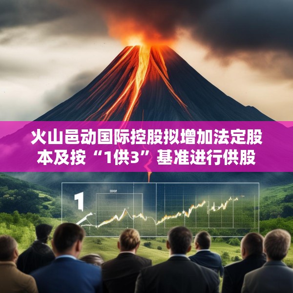 火山邑动国际控股拟增加法定股本及按“1供3”基准进行供股