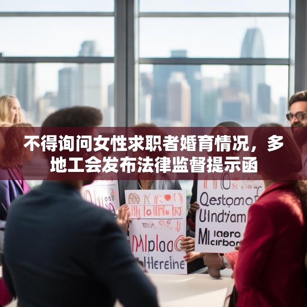 不得询问女性求职者婚育情况，多地工会发布法律监督提示函