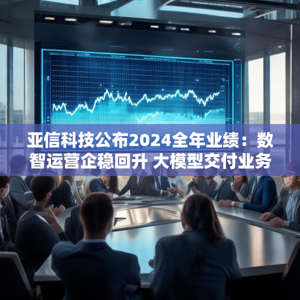 亚信科技公布2024全年业绩：数智运营企稳回升 大模型交付业务起势