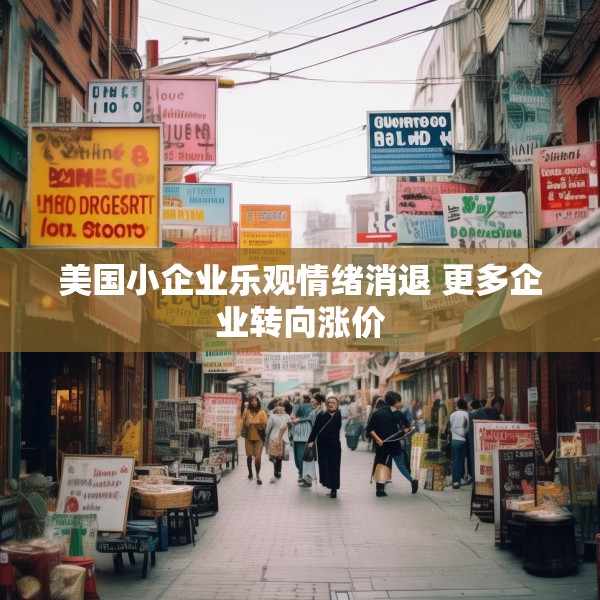 美国小企业乐观情绪消退 更多企业转向涨价