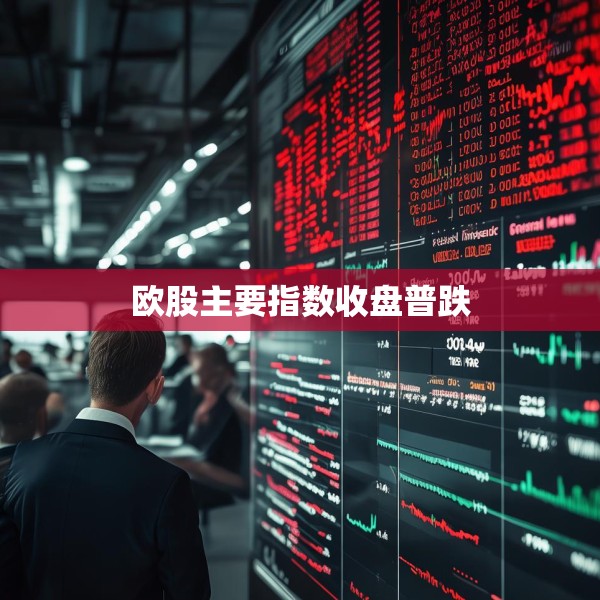 欧股主要指数收盘普跌