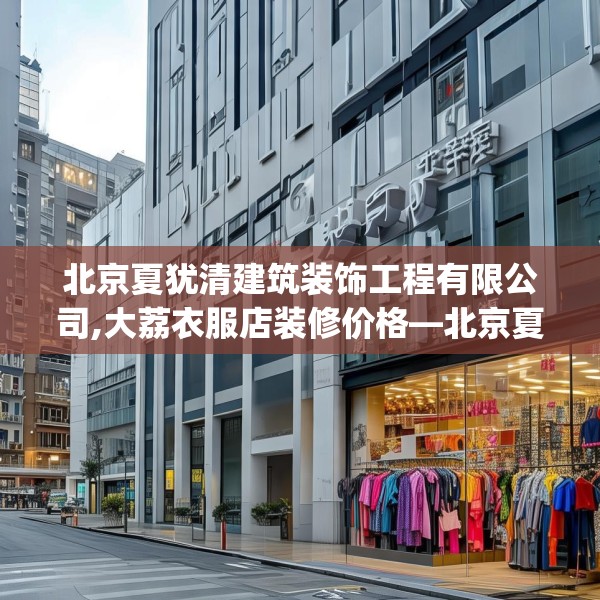 北京夏犹清建筑装饰工程有限公司,大荔衣服店装修价格—北京夏犹清建筑装饰工程有限公司578.a454b455c458fgy.46576659
