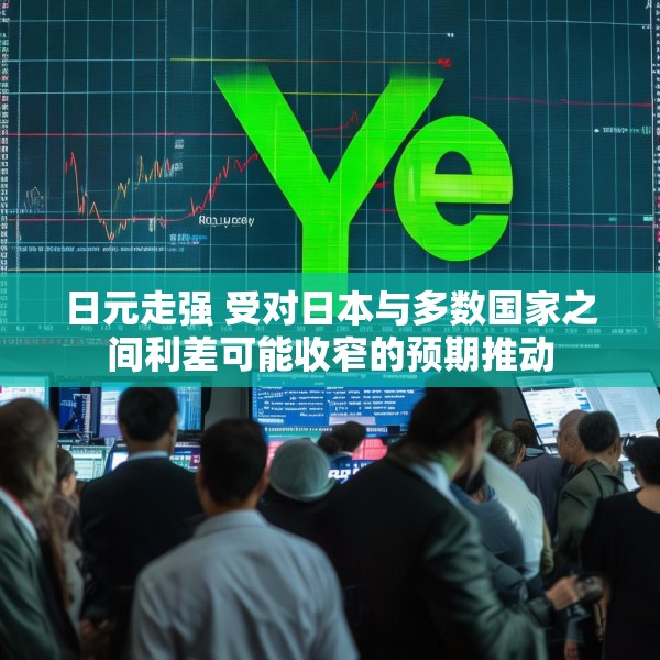 日元走强 受对日本与多数国家之间利差可能收窄的预期推动