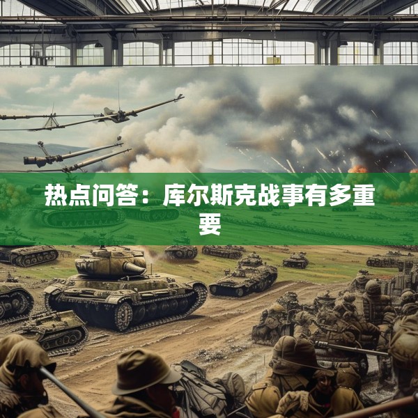 热点问答：库尔斯克战事有多重要