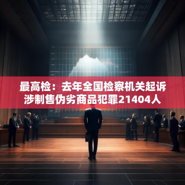 最高检：去年全国检察机关起诉涉制售伪劣商品犯罪21404人