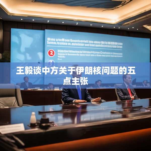 王毅谈中方关于伊朗核问题的五点主张