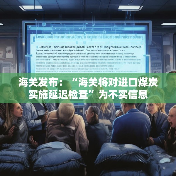 海关发布：“海关将对进口煤炭实施延迟检查”为不实信息