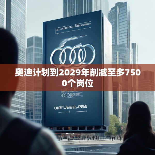 奥迪计划到2029年削减至多7500个岗位