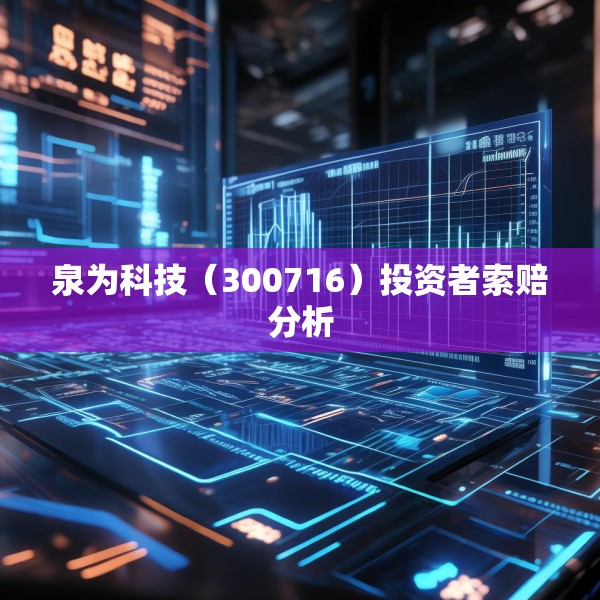 泉为科技（300716）投资者索赔分析