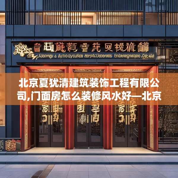 北京夏犹清建筑装饰工程有限公司,门面房怎么装修风水好—北京夏犹清建筑装饰工程有限公司568.a444b445c448fgy.455sdA