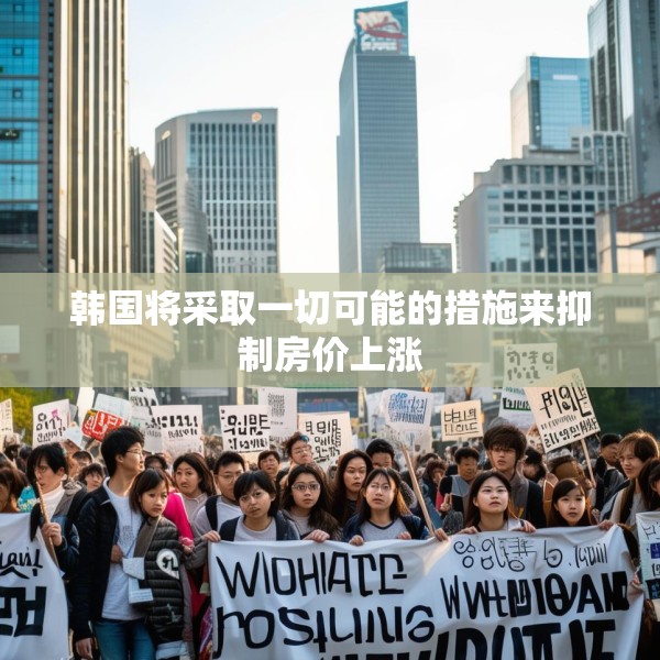 韩国将采取一切可能的措施来抑制房价上涨