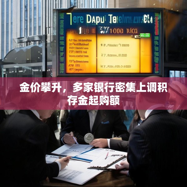 金价攀升，多家银行密集上调积存金起购额