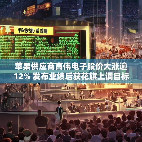 苹果供应商高伟电子股价大涨逾12% 发布业绩后获花旗上调目标价