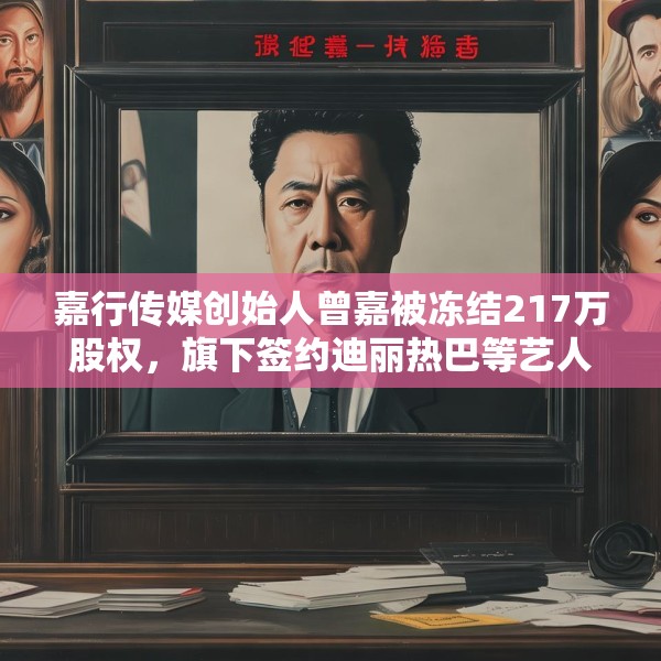 嘉行传媒创始人曾嘉被冻结217万股权，旗下签约迪丽热巴等艺人