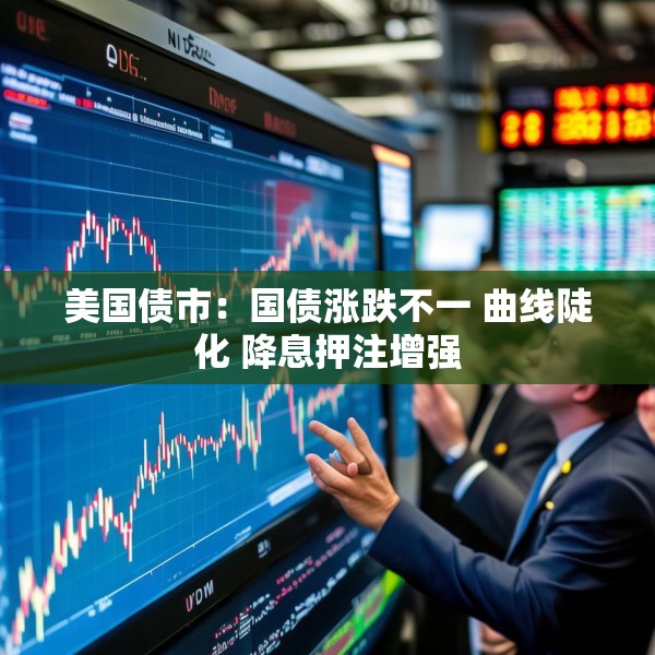 美国债市：国债涨跌不一 曲线陡化 降息押注增强