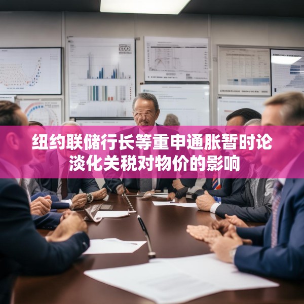 纽约联储行长等重申通胀暂时论 淡化关税对物价的影响