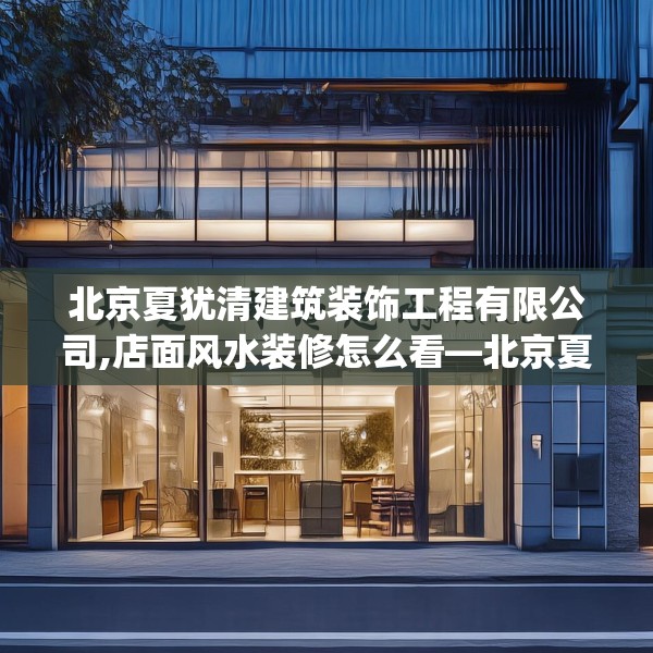 北京夏犹清建筑装饰工程有限公司,店面风水装修怎么看—北京夏犹清建筑装饰工程有限公司509.a385b386c389fgy.396fds