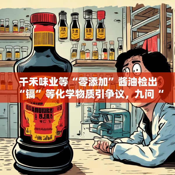 千禾味业等“零添加”酱油检出“镉”等化学物质引争议，九问“零添加”