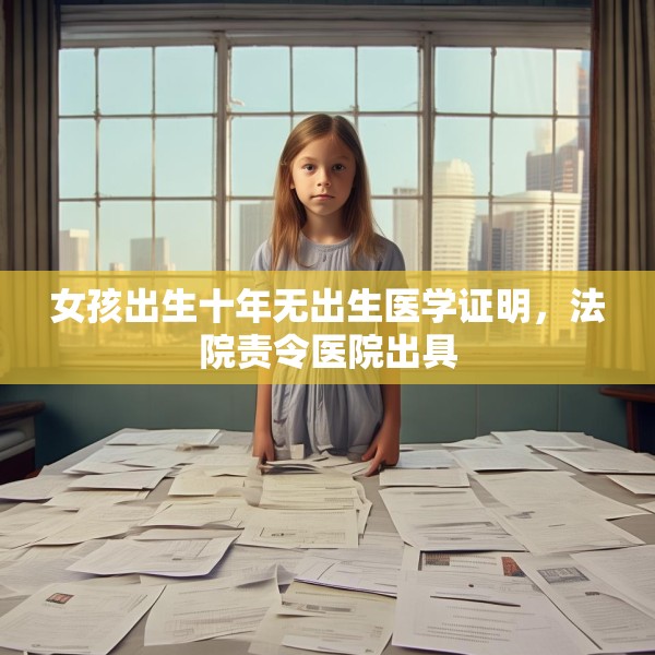 女孩出生十年无出生医学证明，法院责令医院出具