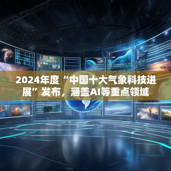 2024年度“中国十大气象科技进展”发布，涵盖AI等重点领域
