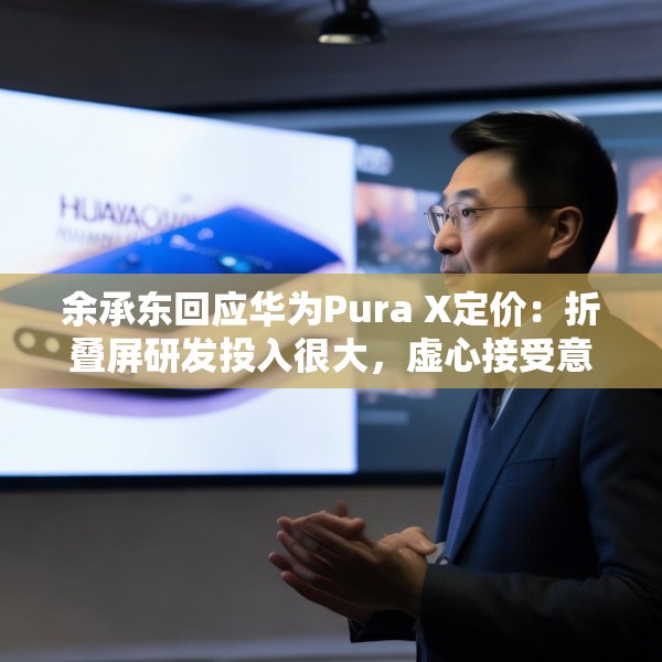 余承东回应华为Pura X定价：折叠屏研发投入很大，虚心接受意见