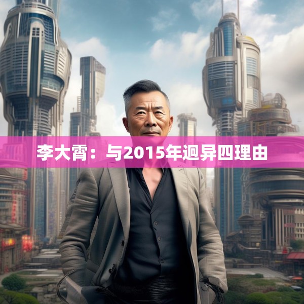 李大霄：与2015年迥异四理由