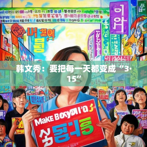 韩文秀：要把每一天都变成“3·15”