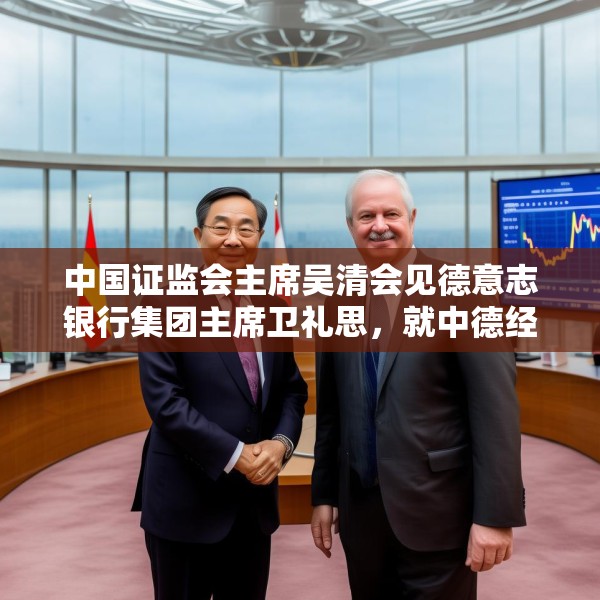 中国证监会主席吴清会见德意志银行集团主席卫礼思，就中德经济金融形势等进行交流