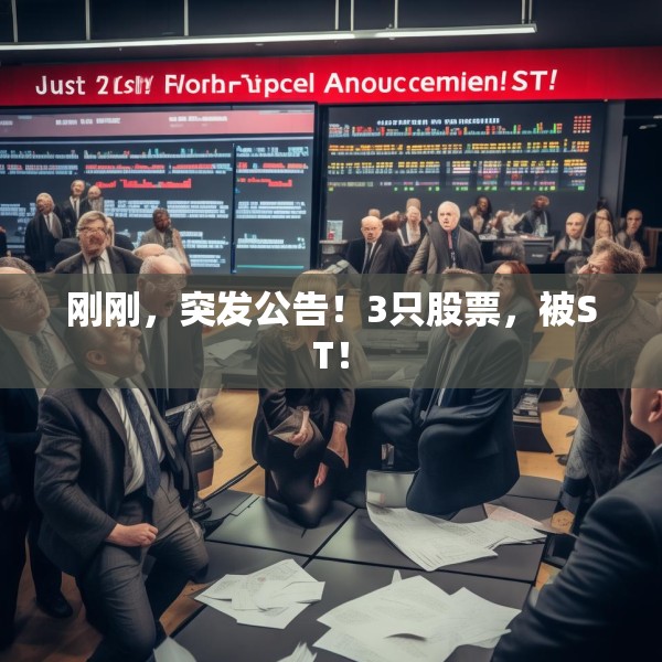 刚刚，突发公告！3只股票，被ST！