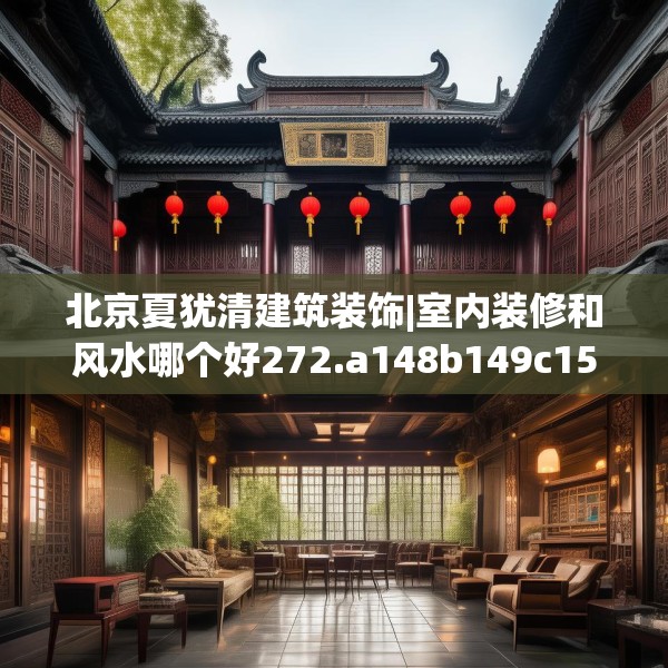 北京夏犹清建筑装饰|室内装修和风水哪个好272.a148b149c152fgy.15976676