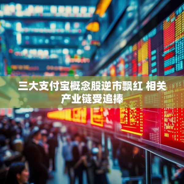 三大支付宝概念股逆市飘红 相关产业链受追捧