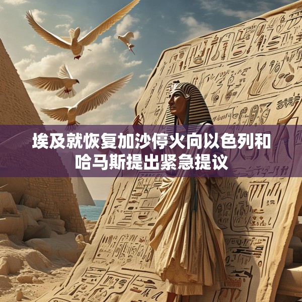 埃及就恢复加沙停火向以色列和哈马斯提出紧急提议