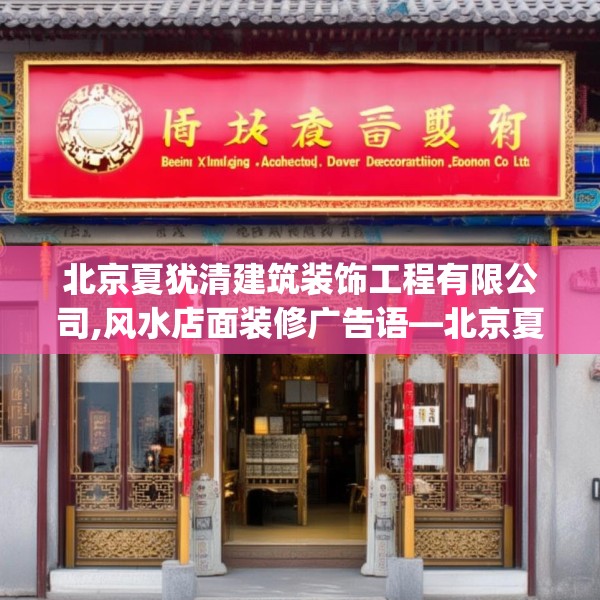 北京夏犹清建筑装饰工程有限公司,风水店面装修广告语—北京夏犹清建筑装饰工程有限公司332.a208b209c212fgy.219wew