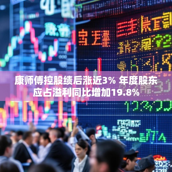 康师傅控股绩后涨近3% 年度股东应占溢利同比增加19.8%