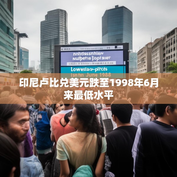 印尼卢比兑美元跌至1998年6月来最低水平