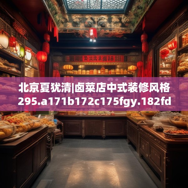 北京夏犹清|卤菜店中式装修风格295.a171b172c175fgy.182fdsfds