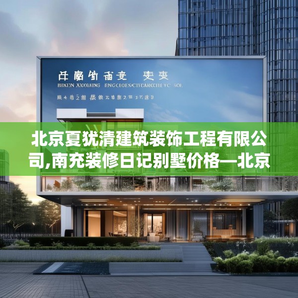 北京夏犹清建筑装饰工程有限公司,南充装修日记别墅价格—北京夏犹清建筑装饰工程有限公司348.a224b225c228fgy.235dsfds