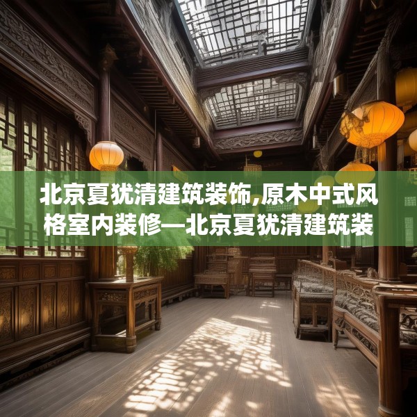 北京夏犹清建筑装饰,原木中式风格室内装修—北京夏犹清建筑装饰170.a46b47c50fgy.57wew