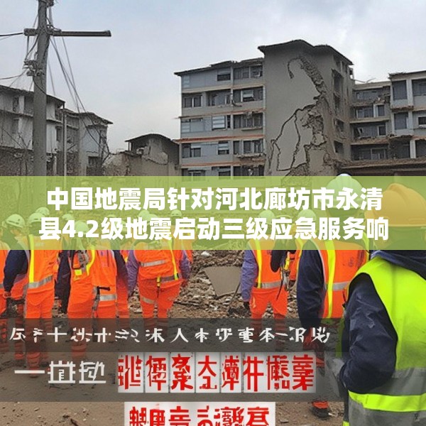 中国地震局针对河北廊坊市永清县4.2级地震启动三级应急服务响应