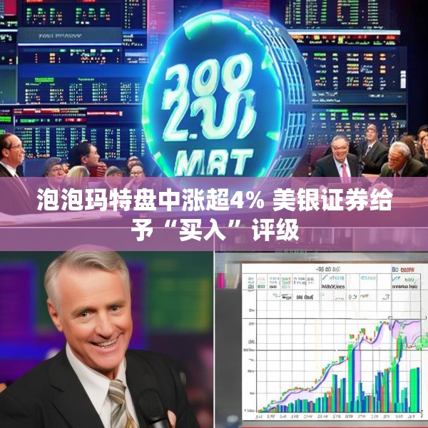 泡泡玛特盘中涨超4% 美银证券给予“买入”评级