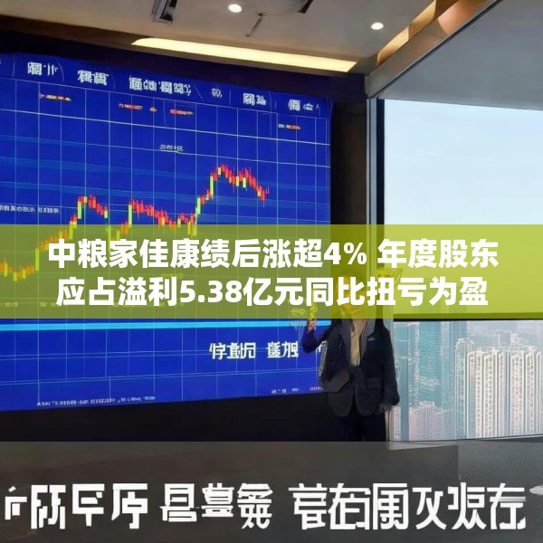 中粮家佳康绩后涨超4% 年度股东应占溢利5.38亿元同比扭亏为盈