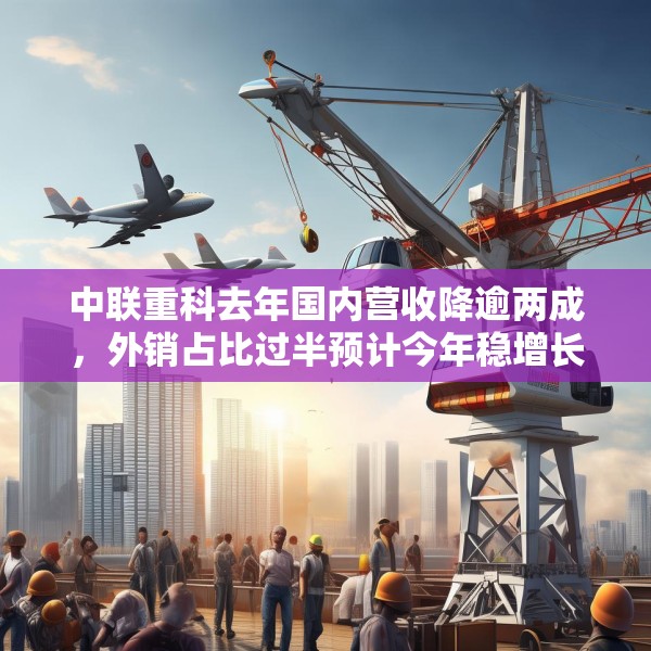 中联重科去年国内营收降逾两成，外销占比过半预计今年稳增长