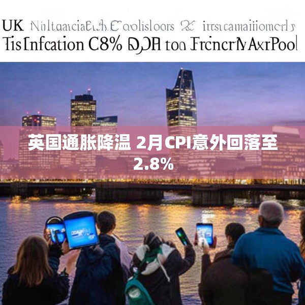英国通胀降温 2月CPI意外回落至2.8%