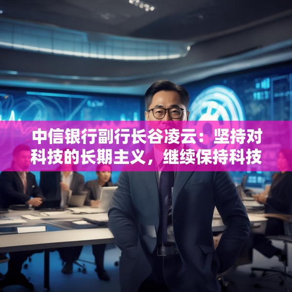 中信银行副行长谷凌云：坚持对科技的长期主义，继续保持科技投入
