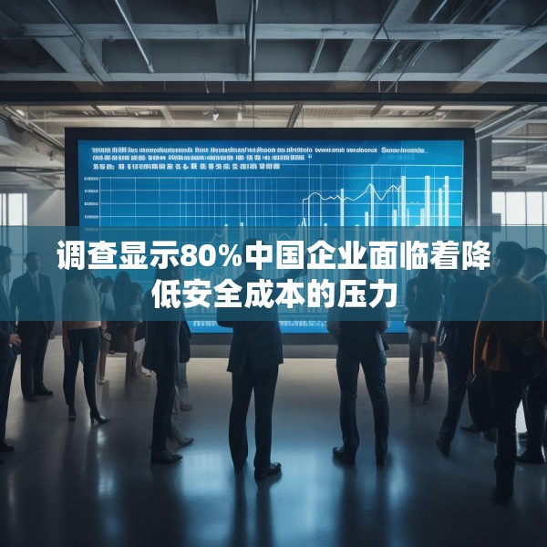 调查显示80%中国企业面临着降低安全成本的压力