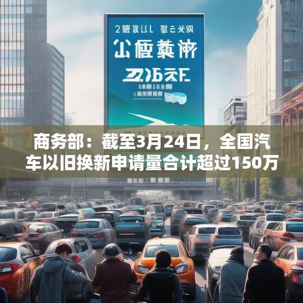 商务部：截至3月24日，全国汽车以旧换新申请量合计超过150万份